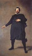 Diego Velazquez Portrait du bouffon Pablo de Valladolid (df02) Spain oil painting artist